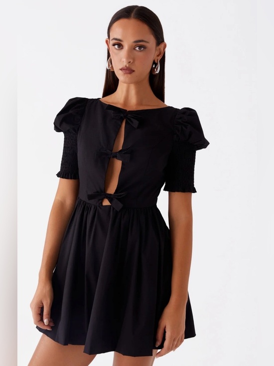 Peppermayo Dresses & Skirts - NWT Peppermayo Tie Front Mini Dress Size 2